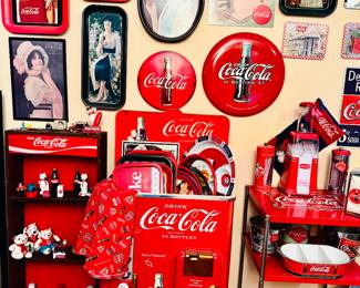 Vintage Coca-Cola memorabilia and collectibles
