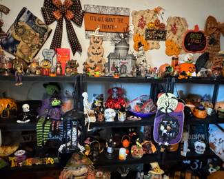 Halloween and fall decorations