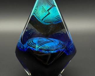48 PyramidShapedGlassPaperweight