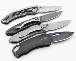 lot of 4 Buck knives