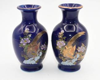 pair of mini bud vases