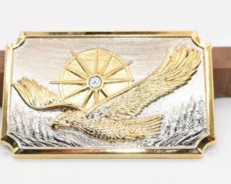 American Eagle belt buckle-with COA