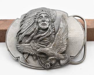 1989 Siskiyou Buckle Co belt buckle