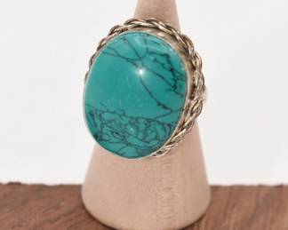 faux Turquoise ring