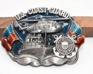 U.S. Coast Guard belt buckle