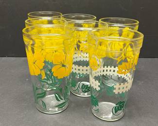 HAZEL ATLAS DAFFODIL GLASSES