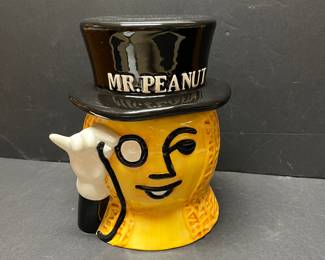 MR PEANUT COOKIE JAR