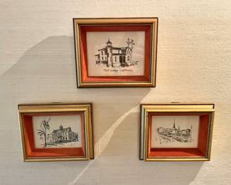 Assortment of Historical Location Prints