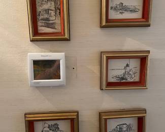 Assortment of Historical Location Prints