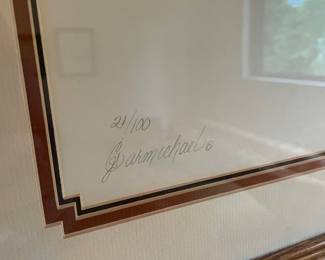 Framed Cat Print by J.S. Carmichael 