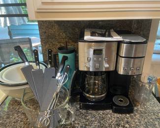 Cuisinart Coffee Center 12 Cup & Single Serve Coffeemaker 