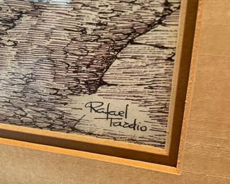 Framed & Matted Print "El Puerto de Santa Maria" by Rafael Tardio
