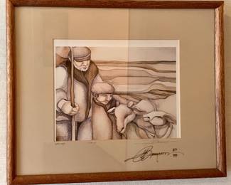 Framed & Matted Print "Heritage" by Jody Bergsma