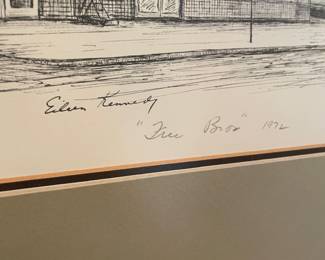 Framed & Matted Print "Free Bros" by Eileen Kennedy