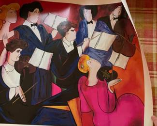 Print "Accords" by Linda Le Kinff