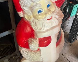 Santa Claus blow molds