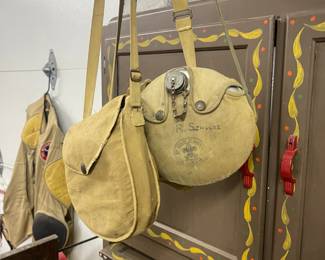 Old canteens and mess kit 