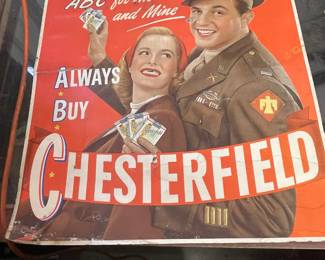 Chesterfield cigarette advertisement