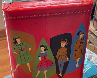 Barbie doll carrying case