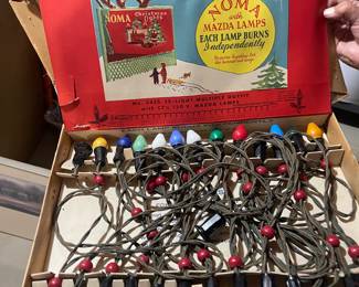 Vintage Noma Christmas lights 