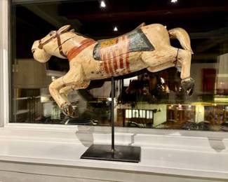 Childs carousel horse, american, early ninteeth century, jpg