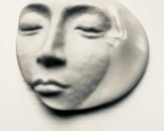 ceramic sculture brooch