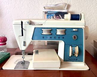 Singer sewing machine and set up 