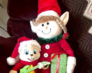 Cute elf Christmas decor