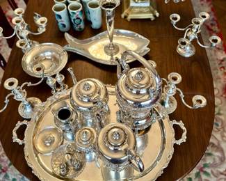 Mexican Sterling & Pottery