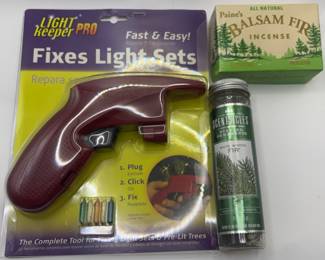 Light Keeper Pro, Balsam Fir Incense, White Winter FIR