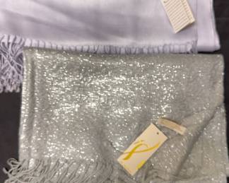 Lot Of 2 Pashminas One Cashmere , One Collectioneighteen