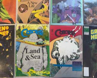 04 Concrete, Green Hornet, And Dark Horse Comic Set