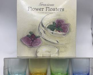 Flower Floaters And Glass Votives