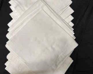 Lot Of 12 Williams Sonoma White Napkins