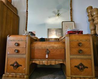 Waterfall vanity