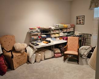 The linen room!