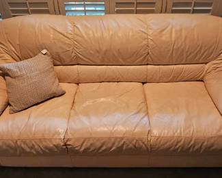 Leather sofa