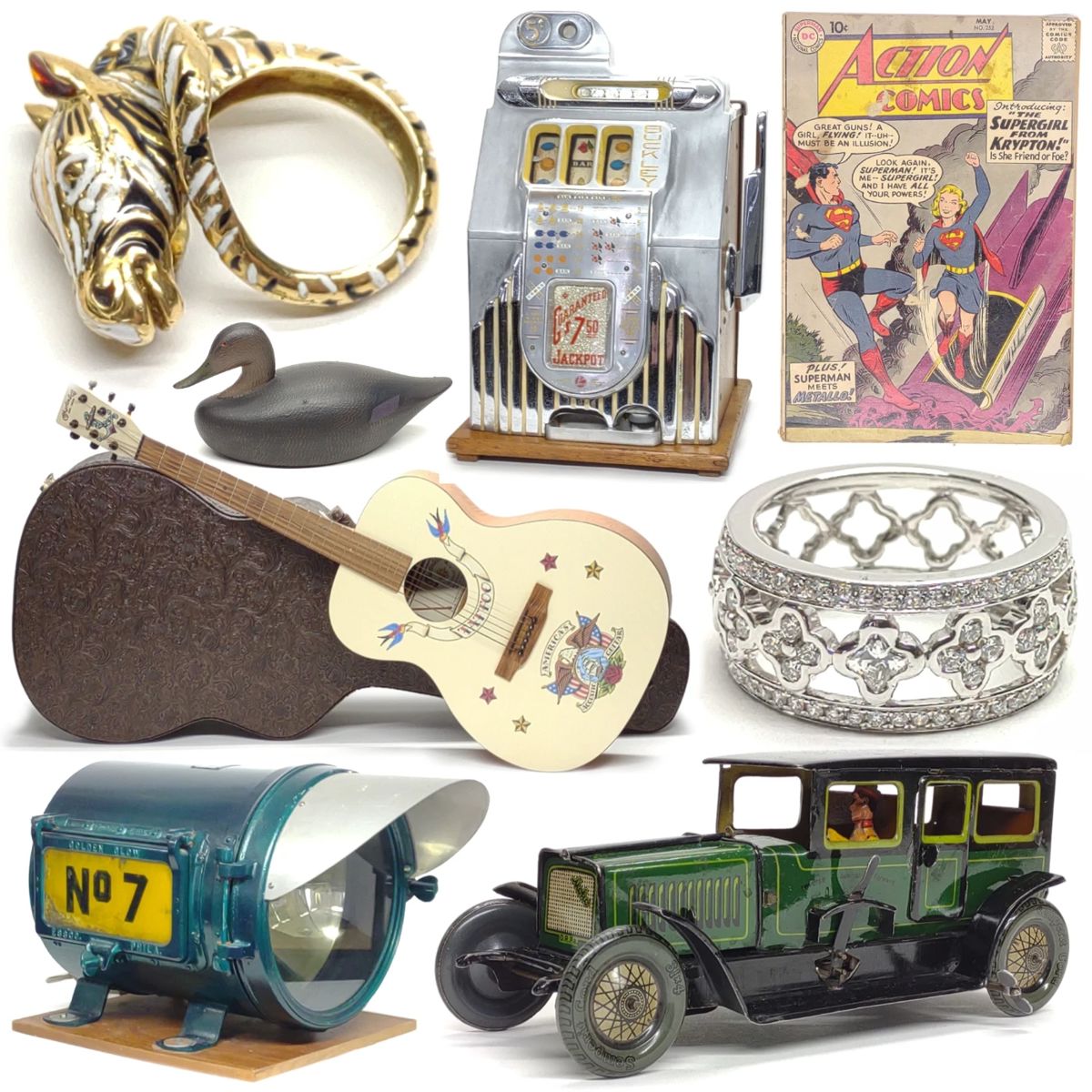 Jewelry, Toys, Decorative Arts & Trains Online Auction - Ends 9/6