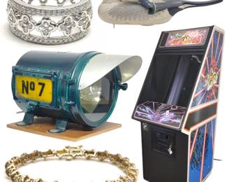 Jewelry, Toys, Decorative Arts & Trains Online Auction - Ends 9/6