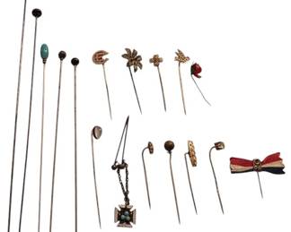 Vintage Hat Hair Pins