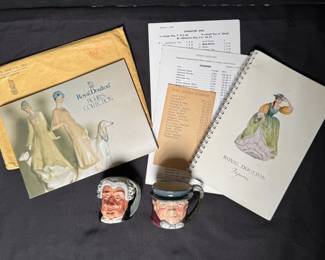Royal Doulton The Lawyer D6524, Tony Weller, Catalogs