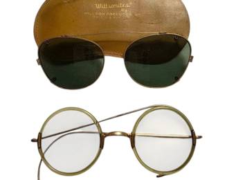 Antique 1 10 12KGF Glasses Shades
