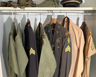 Vintage Army Uniforms