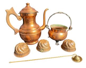 Copper Tea Kettle, Cauldron More