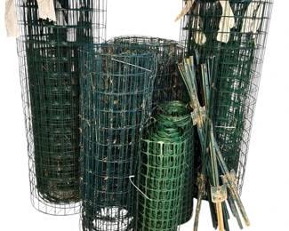 Metal Plastic Fencing Stakes
