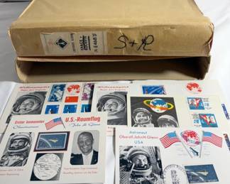 Stamp Collection Space And Rockets