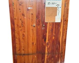 Wood Tool Cabinet
