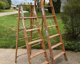 Wooden Ladders 6ft 8ft