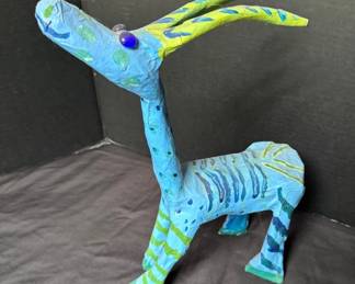 Folk Art Paper Mache Creature