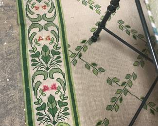 One of 2 wool rugs from Portugal 